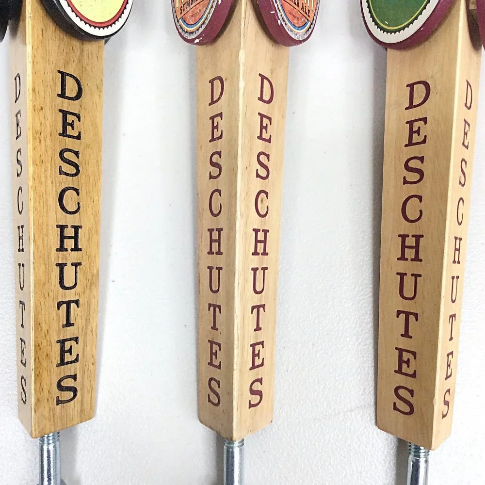 Lot of 5 Deschutes Brewing Beer‎ Tap Handles IRA Pinedrops IPA Hop in the Dark
